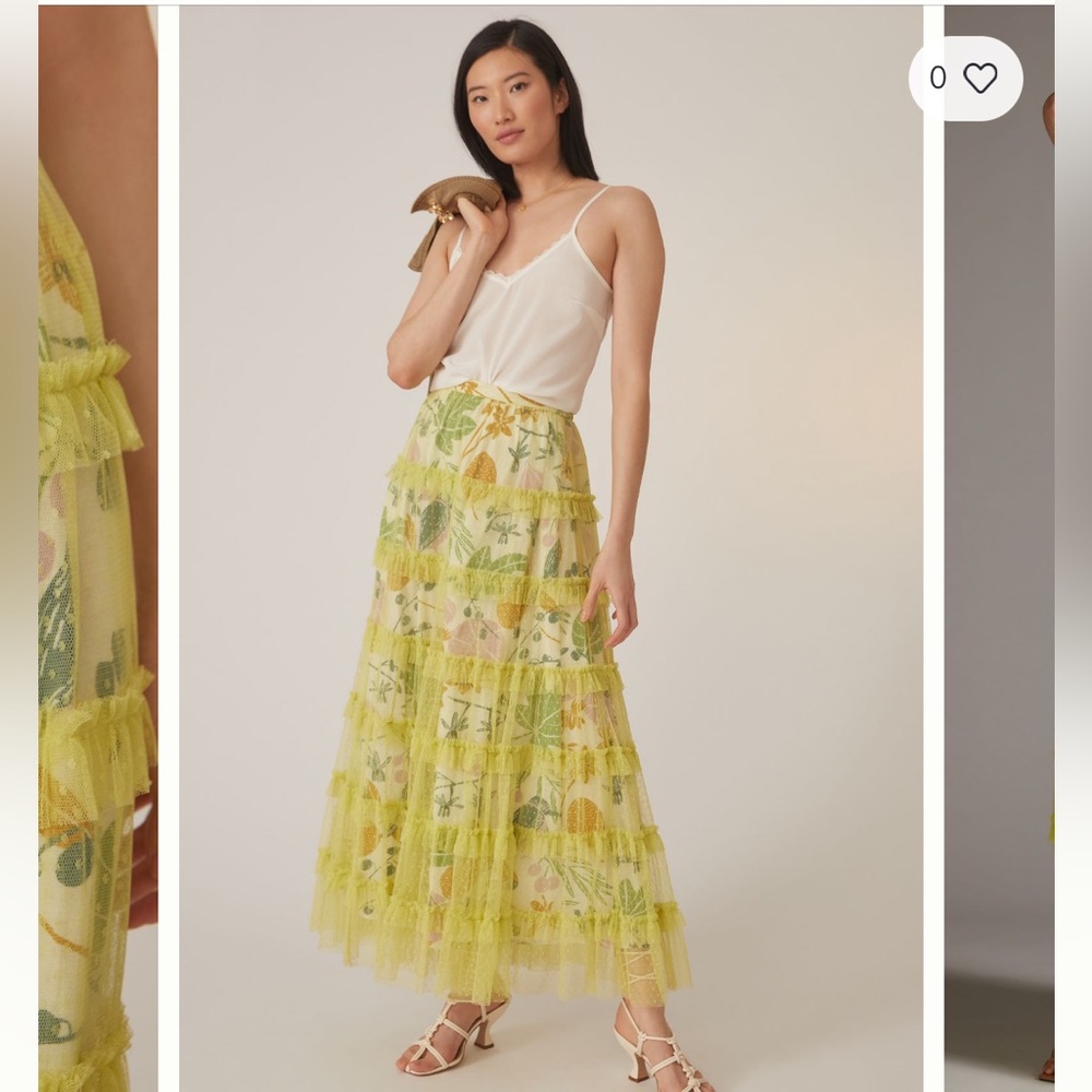 Let Me Be Sheer Layer Maxi Skirt